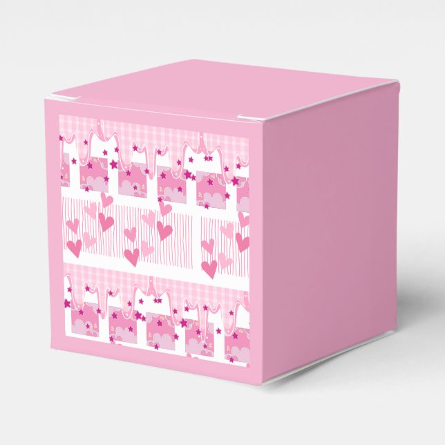 Pink Hearts Geschenkschachtel (Vorderseite)