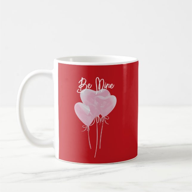 Pink Hearts Kaffeetasse (Links)
