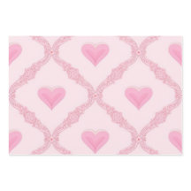 Pink Hearts Wrapping Paper