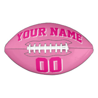 PINK-HOT-PINK UND WEISS-Fußball Football