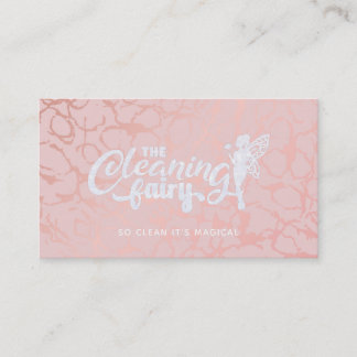 Pink House Clearing Business Cards Visitenkarte