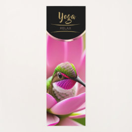 Pink Hummingbird - Yoga Mat Yogamatte