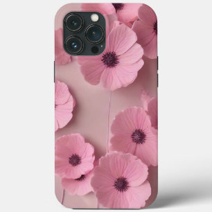 Pink Hydrangea Bloms Bloral Case-Mate iPhone Hülle