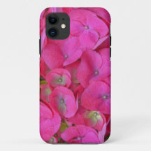Pink Hydrangea Blume Petals Phone Case