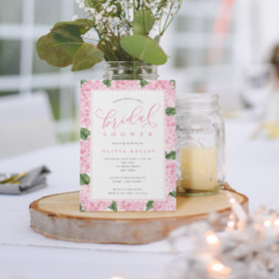 Pink Hydrangea Blume Petite Brautparty