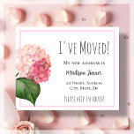 Pink Hydrangea Neue Zuhause-Ankündigung Flyer<br><div class="desc">Der Umstieg auf eine neue Zuhause ist immer eine aufregende Zeit, aber jedem lassen, dass Ihre neue Adresse ein Problem sein kann. Deshalb haben wir diese wunderschönen rosa Hydrangea neue Adresse Ankündigung Flyer! Diese Flyer sind ideal, um Ihren Umzug zu Freunden, Verwandten und Kollegen anzukündigen. Mit einem atemberaubend rosa Hydrangea-Design...</div>