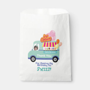 Pink Ice Cream du schreist Geburtstags Gefälligkei Geschenktütchen