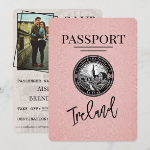 Pink Irland Pass Save the Date