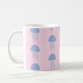 Pink Jelly Fish Kaffeetasse