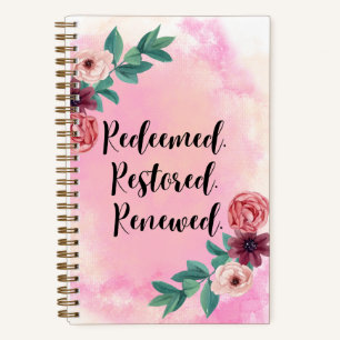 Pink Journal erlöst. Wiederhergestellt. erneuert Notizbuch