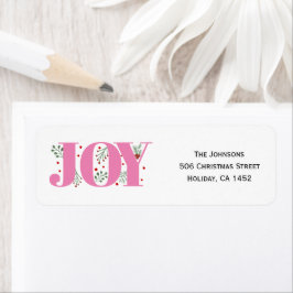 Pink Joy mit Beeren Weihnachts-Foto