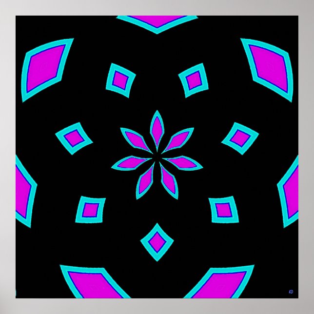 Pink Joy Poster (Vorne)