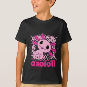 Pink Just a Girl, die Axolotl Liebe T-Shirt