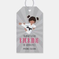 Pink Karate Girl Birthday