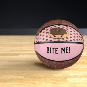 Pink Kawaii Niedlich Schokolade Donut Regenbogen S Mini Basketball