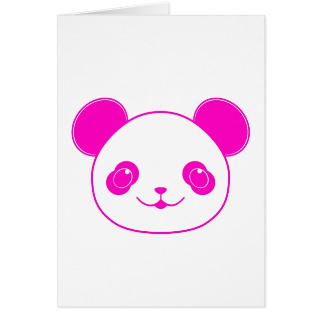 Pink Kawaii Panda Bear (Vorne)