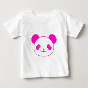 Pink Kawaii Panda Bear Baby T-shirt