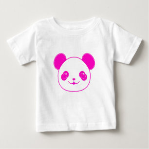 Pink Kawaii Panda Bear Baby T-shirt