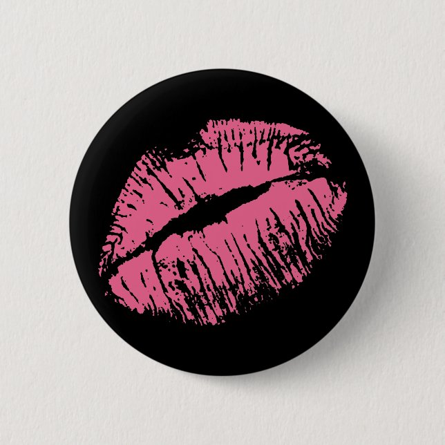 Pink Kiss Button (Vorderseite)
