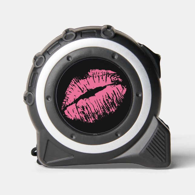 Pink Kiss Maßband (Vorderseite)