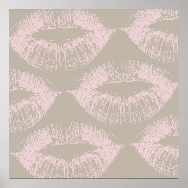 Pink Kiss Poster (Vorne)