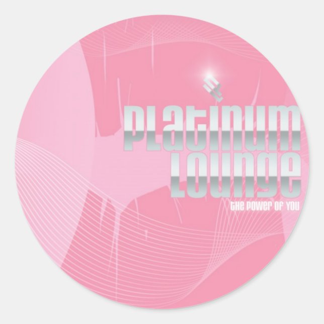 Pink Kiss Stickers (Vorderseite)