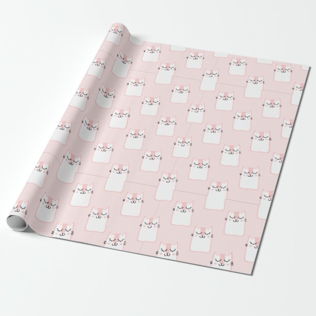 Pink-Kitt-Umhüllungspapier Geschenkpapier (Ungerollt)