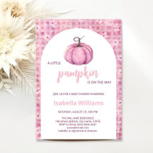 Pink kleine Pumpkin Girl Dusche