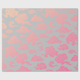 PINK-KLOUD-PATTER CHINESISCH GESCHENKPAPIER
