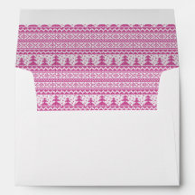 Pink Knitter Sweater Weihnachtsmuster