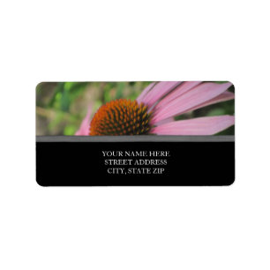 Pink-Konsolen Adressenmarken Adressaufkleber
