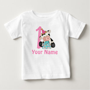 Pink-Kuh Baby T-shirt