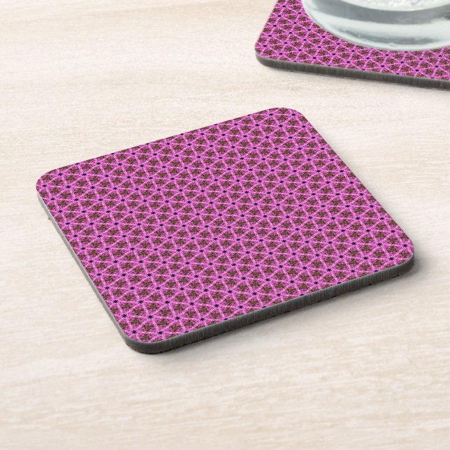 Pink Labyrinth Untersetzer (Linke Seite)
