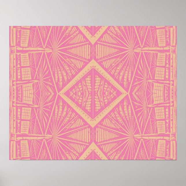 PINK LACE - Digital - Fraktal Art - Poster (Vorne)