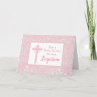 Pink Lace Girl Baptisse