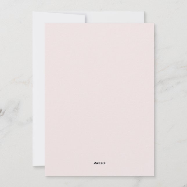 Pink Lace Mandala Eierkarte Feiertagskarte (Rückseite)