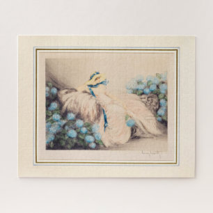 Pink Lady, 1933 von Louis Icart Puzzle