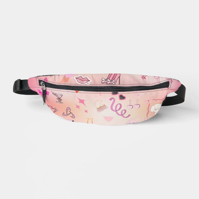 Pink Lady Bauchtasche (Vorderseite)