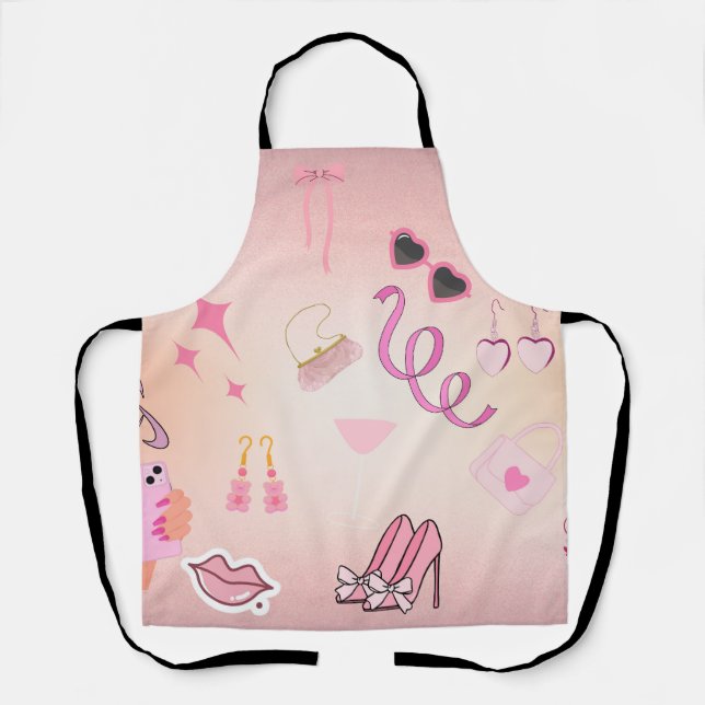 Pink Lady Schürze (Vorderseite)