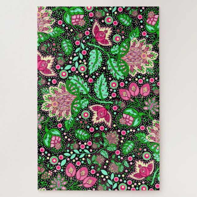 Pink Lady Slipper Blume NH Staat Wildblume Puzzle (Vertikal)