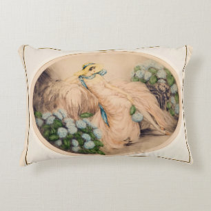 Pink Lady von Louis Icart Dekokissen