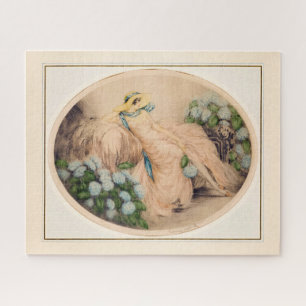 Pink Lady von Louis Icart Puzzle