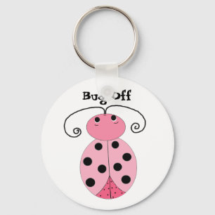 Pink Ladybug - Bug Off Schlüsselanhänger