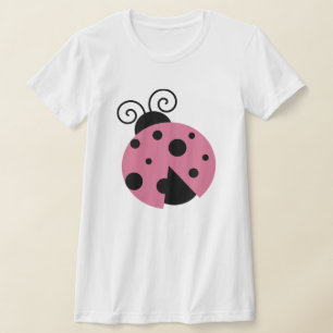 Pink Ladybug T - Shirt