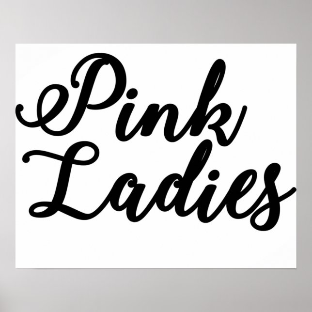 Pink Ladys Poster (Vorne)