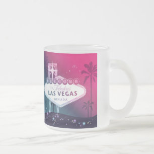 Pink Las Vegas, das Andenken Wedding ist Mattglastasse