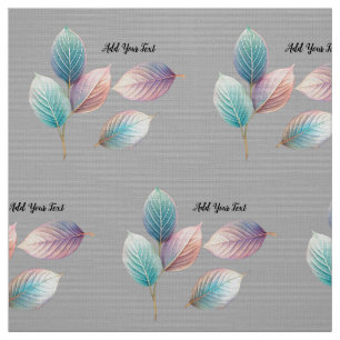 Pink Lavendel Grüne Pastelle Wasserfarbenhochzeit Stoff