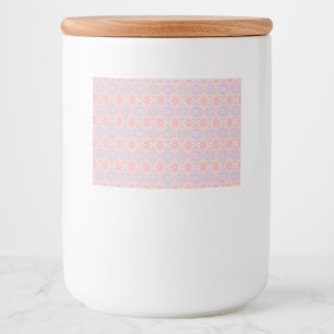 pink lebensmitteletikett