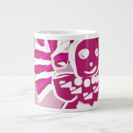 Pink-Lebkuchen Jumbo-Tasse