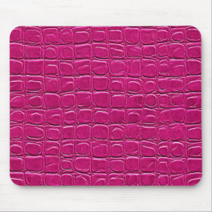Pink-Leder-Effekt Mousepad